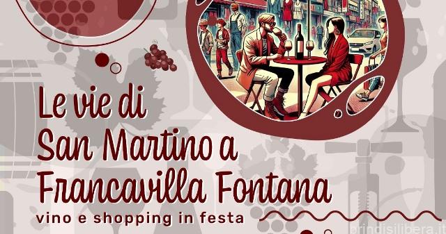 “Le vie di San Martino a Francavilla Fontana”, manifestazione promossa dal DUC  Città degli Imperiali.