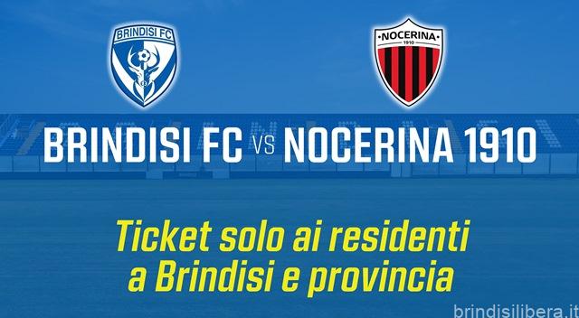 BRINDISI – NOCERINA: BIGLIETTI AI SOLI RESIDENTI A BRINDISI E PROVINCIA
