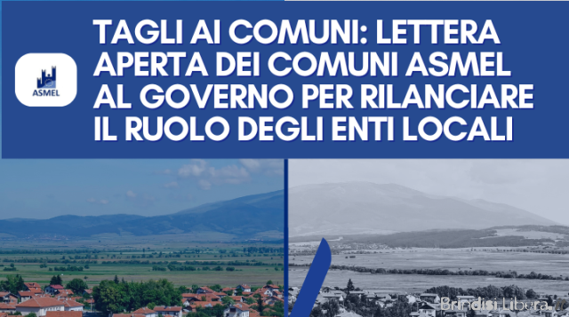 TAGLI AI COMUNI: ANCHE LUCERA CONDIVIDE LA LETTERA APERTA DEI COMUNI ASMEL AL GOVERNO PER RILANCIARE IL RUOLO DEGLI ENTI LOCALI
