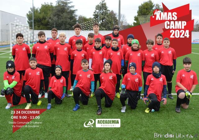 Mesagne (Br)-Successo per l’Ottavo Stage Natalizio ‘XMAS Camp 2024 Portieri’ a Latiano: 32 Giovani Portieri e Tecnici di Eccellenza