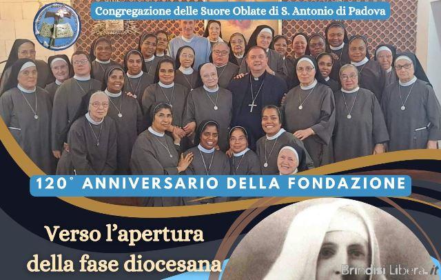 Brindisi, appuntamento importante per la Congregazione delle Suore Oblate di Sant’Antonio di Padova