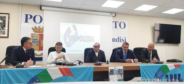 UIL POLIZIA BRINDISI. RIELETTO PALMISANO. CALIOLO (UIL BRINDISI): «SEMPRE GRATI A S.E. IL QUESTORE