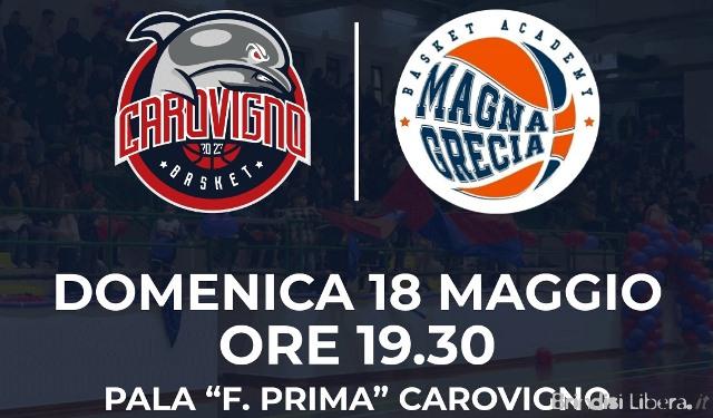 Basket DR2/M – HS Carovigno Basket, atto finale contro la MGBA Castellaneta