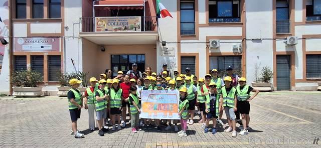 Brindisi, conclusa la quarta edizione del progetto “A scuola con il Pedibus”