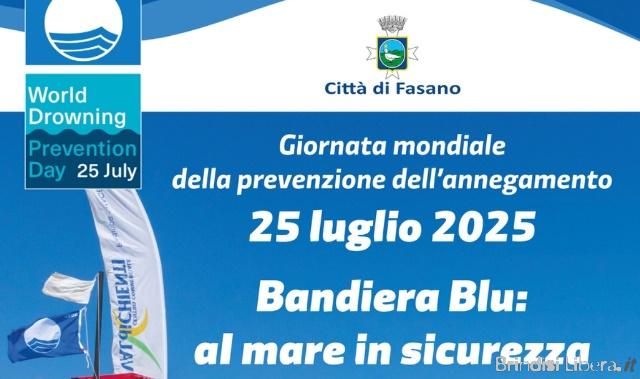 Fasano-World Drowning Prevention Day – Bandiera Blu: al mare in sicurezza