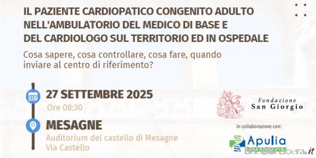 IL PAZIENTE CARDIOPATICO CONGENITO ADULTO NELL’AMBULATORIO DEL MEDICO DI BASE E DEL CARDIOLOGO SUL TERRITORIO ED IN OSPEDALE.-