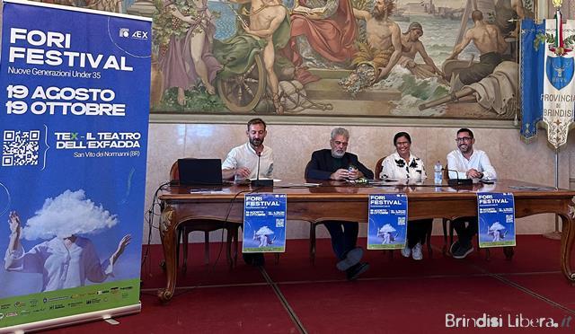 San Vito dei Normanni (BR)-FORI FESTIVAL, PRESENTATA LA 1^ EDIZIONE DELLA RASSEGNA DI CREATIVITA’ GIOVANILE E RIGENERAZIONE URBANA