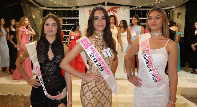 Giulia Fortunato incoronata Miss Summer Salento 2025 nella splendida Masseria Cillarese di Brindisi