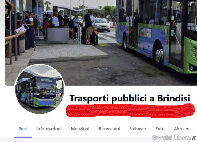 STP BRINDISI – AVVISO ALL’UTENZA: ATTENZIONE AD UN PROFILO FALSO!