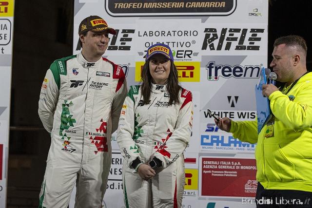 i vincitori Andrea Mabellini e Virginia Lenzi