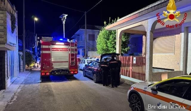 Tragedia a San Pietro Vernotico: incendio in appartamento, due vittime