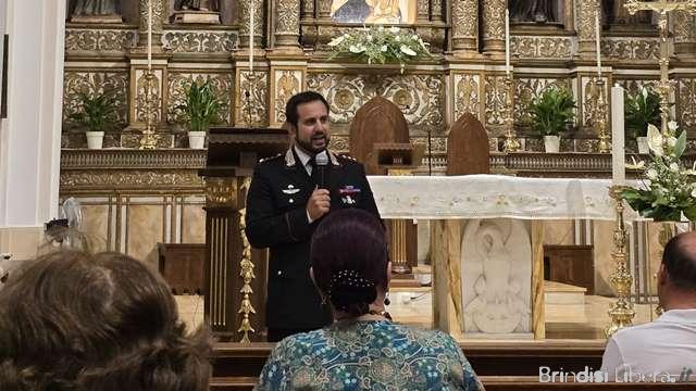 Villa Castelli (BR). I Carabinieri incontrano gli anziani.