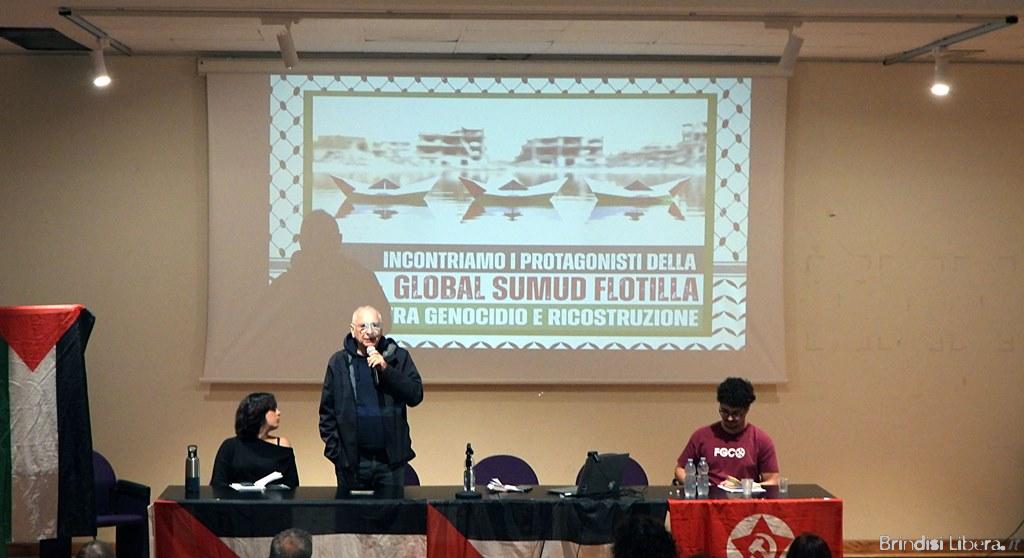 Assemblea Pubblica a Brindisi: incontro con i protagonisti della Global Sumud Flotilla tra genocidio e resistenza