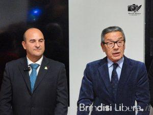 Arch.Massimo Roma Pres. Ekoclub Provinciale,Giuseppe Marchionna Sindaco di Brindisi