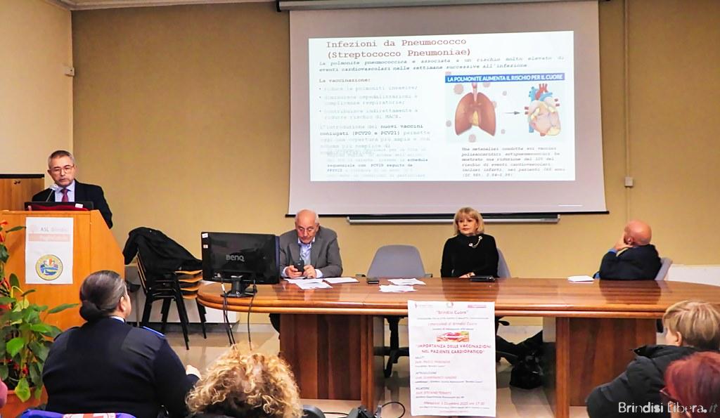 L’importanza delle vaccinazioni nel paziente cardiopatico”: il nuovo appuntamento dei Mercoledì di Brindisi Cuore