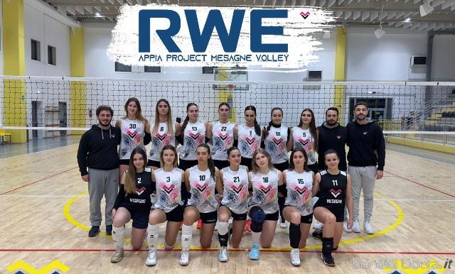 Nuova energia per l’Appia Project Mesagne Volley: arriva RWE