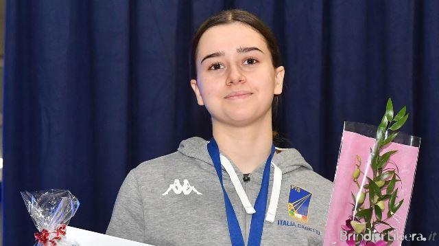 BRINDISI-Scherma-Carola Calogiuri è medaglia di bronzo in Coppa del Mondo U17