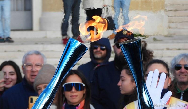 La Fiamma Olimpica accende Brindisi: presenti Ekoclub, Confartigianato e CSEN
