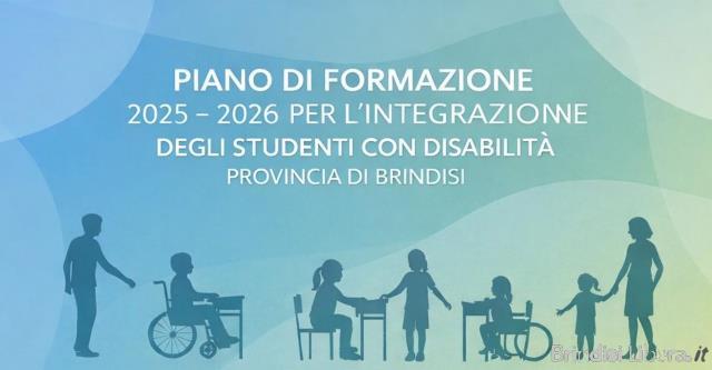 Al via il Piano di Formazione 2025 – 2026 per gli operatori del servizio di integrazione scolastica degli studenti con disabilità