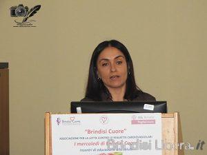 dott.ssa Ilaria Margherita Gioia( Dirigente medico di Cardiologia Ospedale Perrino di Brindisi)