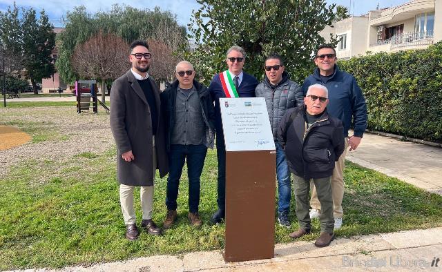Parco giochi inclusivo a Carovigno: inaugurato il nuovo spazio di socialità in piazzetta Caduti di Nassirya
