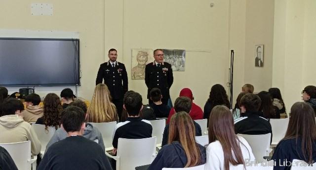 Cultura della Legalità: I Carabinieri incontrano gli studenti della Scuola Media “Salvatore Morelli” di Carovigno (Br).