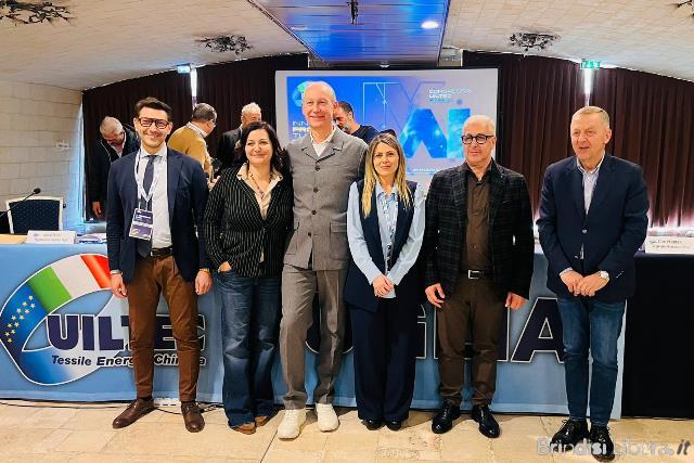 UILTEC PUGLIA. ANGELO D’ERRICO CONFERMATO SEGRETARIO GENERALE.  NEL IV CONGRESSO REGIONALE LA ROTTA PER LE SFIDE DELLA TRANSIZIONE