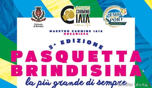 Lunedì 6 aprile alle ore 10 taglio del nastro inaugurale della V Edizione de “La Pasquetta Brindisina… la più grande di sempre”
