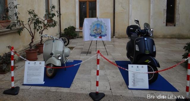Debutto in grande stile per il Vespa Club Brindisi nella cornice d’eccellenza di Palazzo Granafei-Nervegna