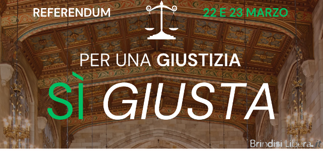 RIFORMA DELLA GIUSTIZIA: INCONTRO PUBBLICO A SOSTEGNO DEL “SI” AL REFERENDUM COSTITUZIONALE