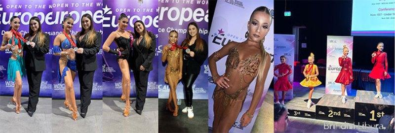 Studio Dance Brindisi trionfa in Europa: Arianna Fischetto vice campionessa europea, pioggia di podi a Blackpool