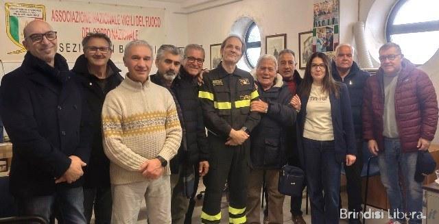 Scambio di auguri Pasquali nel Com.do Prov. Vigili del Fuoco di Brindisi.