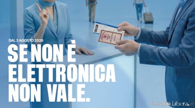Carta d’Identità: dal 3 agosto stop alla versione cartacea. Il Comune di Fasano invita i cittadini a prenotare il rinnovo.