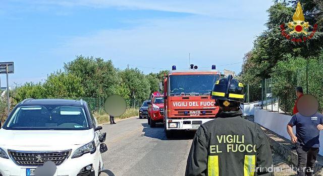Incidente sulla provinciale Carovigno-Ostuni: coinvolti un’auto e una moto