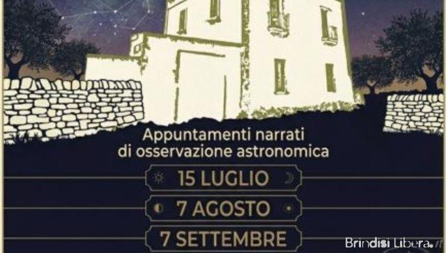 TORNARE A GUARDARE LE STELLE: AL VIA “LE NOTTI DI MASSERIA PELLEGRINO” A SAN VITO DEI NORMANNI