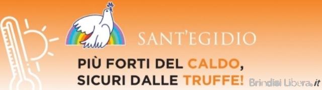 Sant’Egidio contro il caldo e le truffe: anche a Brindisi un’estate protetta e solidale