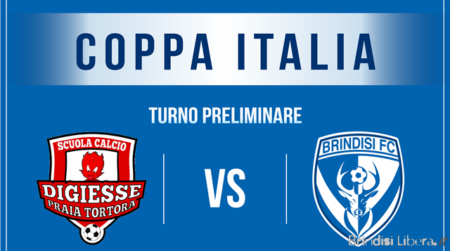 Brindisi FC, Coppa Italia: domenica il turno preliminare contro la Digiesse Praia a Mare