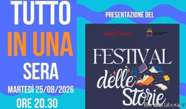 A Latiano nasce il “Festival delle Storie”: libri, musica e cultura per un nuovo viaggio nella provincia di Brindisi