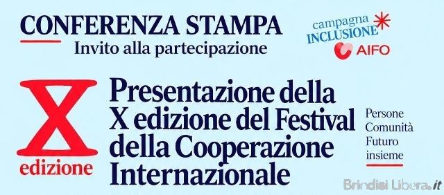 Festival della Cooperazione Internazionale, al via la X edizione: presentazione ufficiale in Regione Puglia