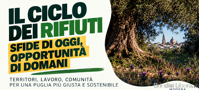 “Il ciclo dei rifiuti. Sfide di oggi, opportunità di domani”: a Francavilla Fontana un confronto sul futuro della gestione dei rifiuti in Puglia
