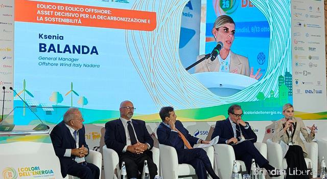 Brindisi, ‘I Colori dell’Energia’ – Offshore, Balanda (Nadara): “Eolico galleggiante può portare in Puglia investimenti, occupazione qualificata, filiera multisettoriale”