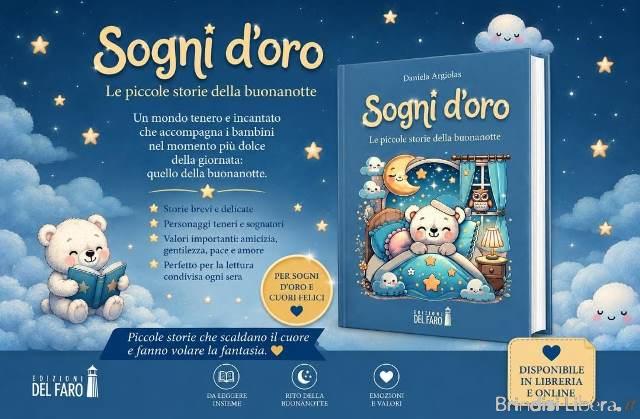 Daniela Argiolas e la riscoperta della buonanotte: quando un libro educa la fantasia e insegna ai bambini a sognare.A cura di Ilaria Solazzo