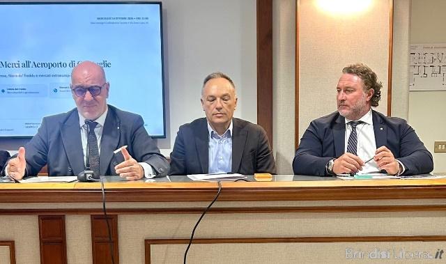 CARGO A GROTTAGLIE, CONFINDUSTRIA BRINDISI: «UN’OPPORTUNITÀ STRATEGICA PER LA COMPETITIVITÀ DELLE IMPRESE E LO SVILUPPO DEL SISTEMA LOGISTICO INTEGRATO JONICO-SALENTINO».