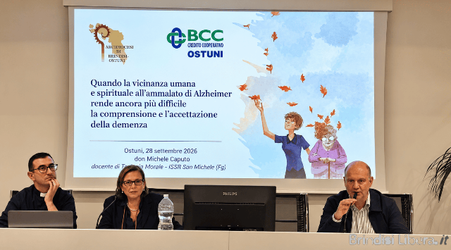 Alzheimer, quando la cura diventa responsabilità condivisa: alla Banca di Credito Cooperativo di Ostuni il confronto su fragilità, autonomia e dignità