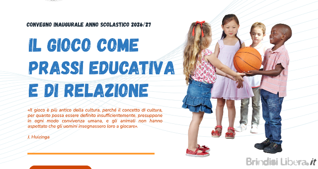 “IL GIOCO COME PRASSI EDUCATIVA E DI RELAZIONE”.  L’I.C. “MAZZINI-PASCOLI” APRE L’ANNO SCOLASTICO 2026/27