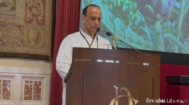 MARCO TATEO, IL MAESTRO PASTRYCHEF CHE PORTA IL CARCIOFO BRINDISINO ALLA CAMERA DEI DEPUTATI