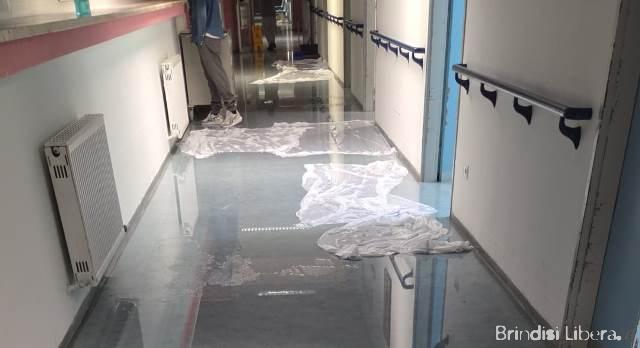 Allagamenti al ‘Perrino’ di Brindisi, Caroli (FdI): Immagini inaccettabile e indegne. Solidarietà a personale e pazienti