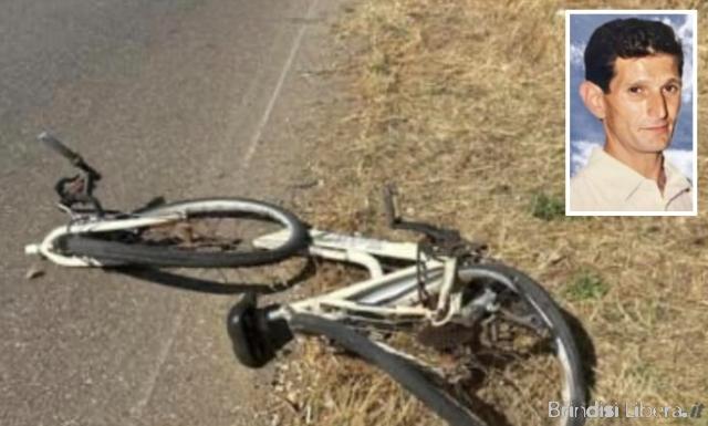 RINO OROFALO, 62 ANNI, DI CELLINO SAN MARCO TRAVOLTO E UCCISO IN BICI: RINVIATO A GIUDIZIO L’AUTOMOBILISTA RESPONSABILE DELL’INCIDENTE